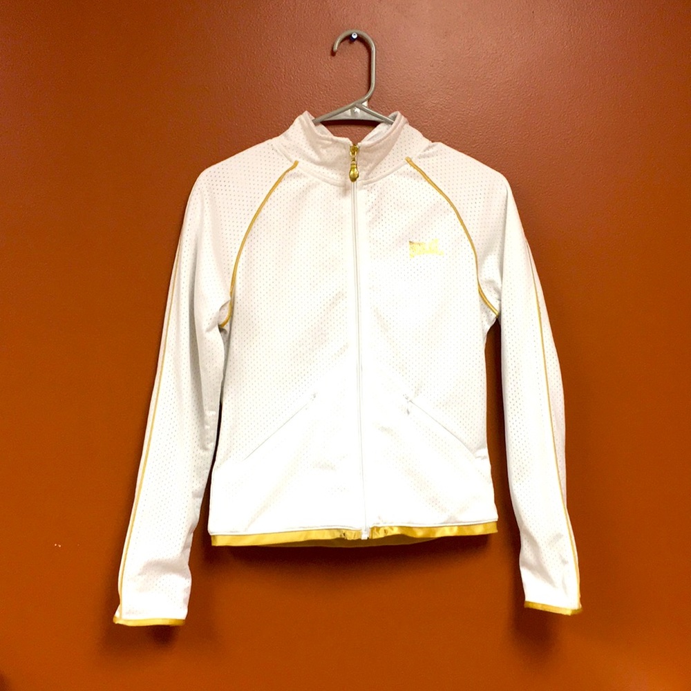 XS Everlast White and Gold Jacket